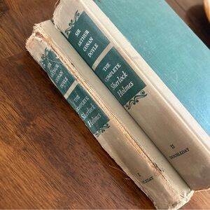 Sherlock Holmes Hardcover Books the complete collection I and II